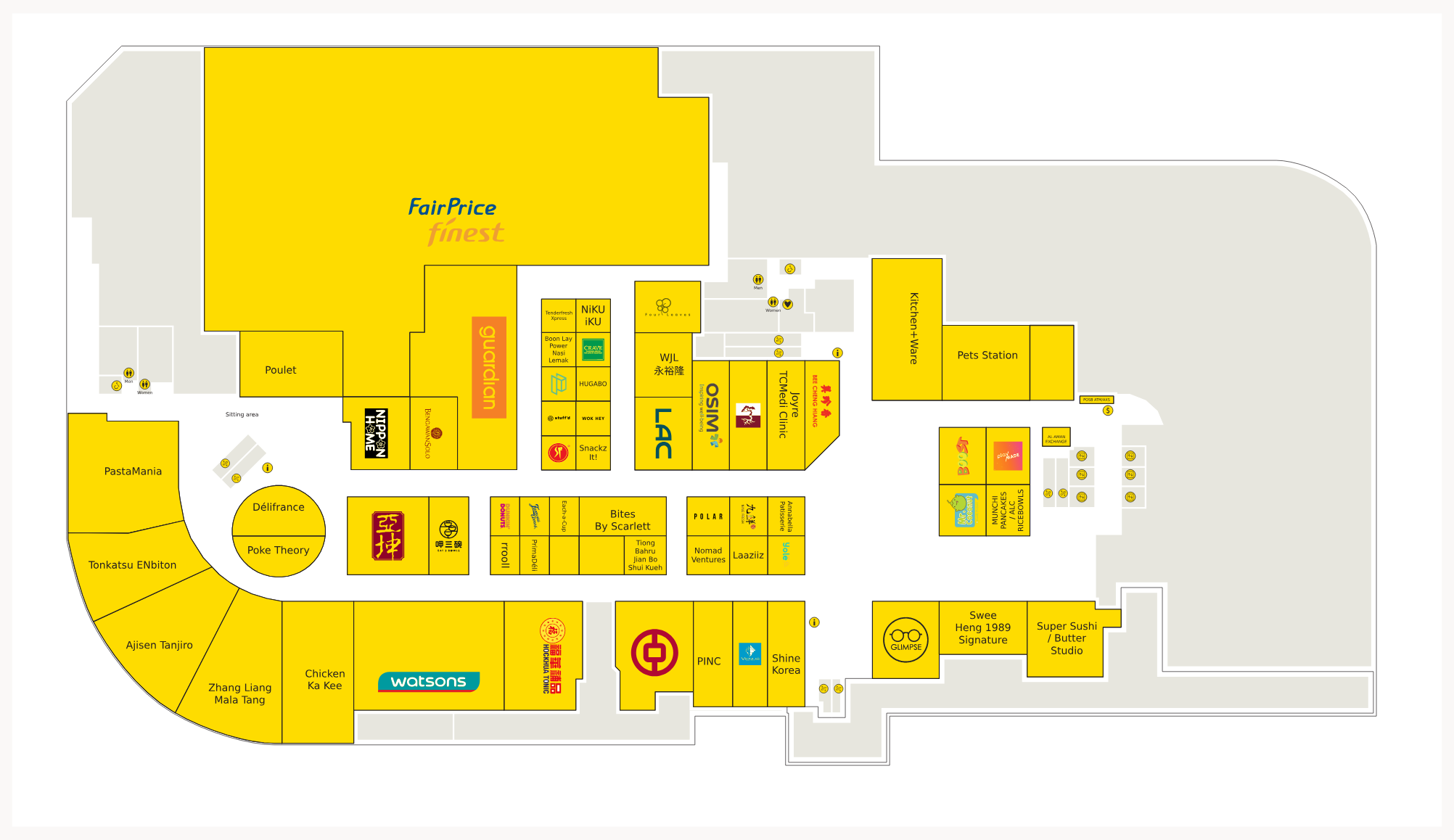 Causeway Point directory map floor plan