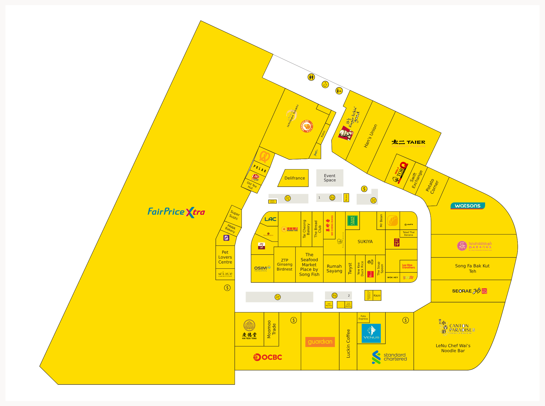 JEM directory map floor plan